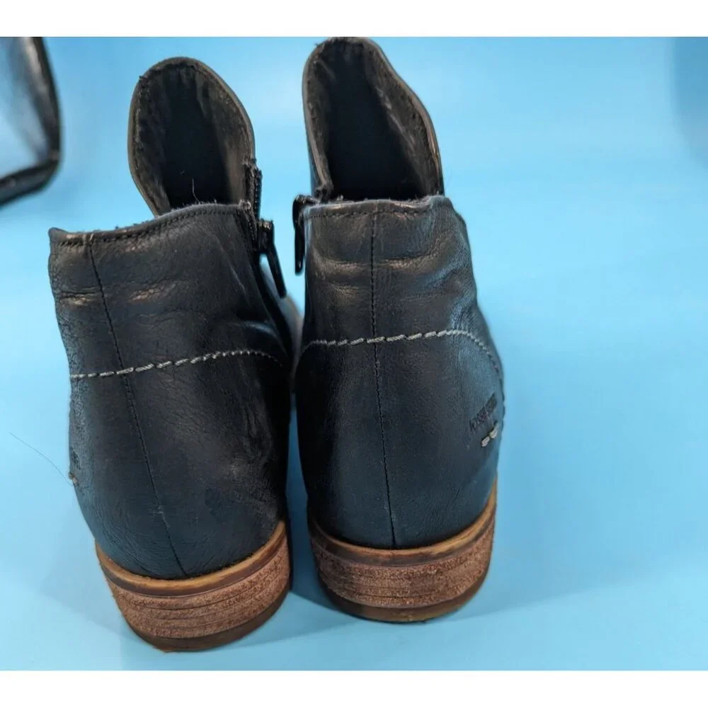 Josef Seibel Sienna 81 Black Washed NWOB Bootie $185‎